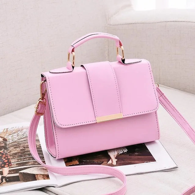 TAS TANGAN WANITA PREMIUM BAHAN PU KULIT ELEGAN GAYA MUSIM PANAS | Women's Premium PU Leather Handbag Elegant Summer Fashion Shoulder Bag