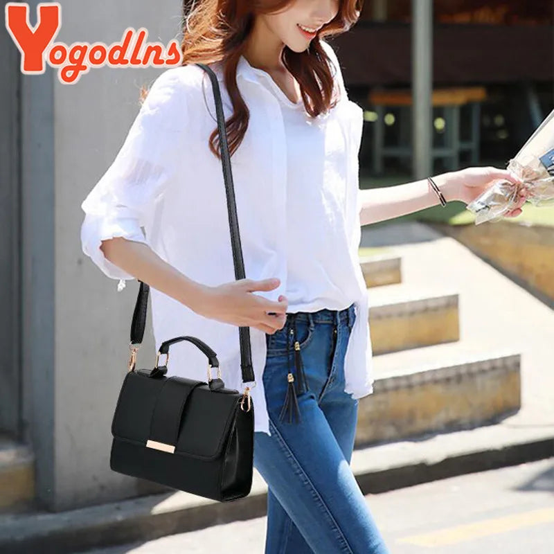TAS TANGAN WANITA PREMIUM BAHAN PU KULIT ELEGAN GAYA MUSIM PANAS | Women's Premium PU Leather Handbag Elegant Summer Fashion Shoulder Bag