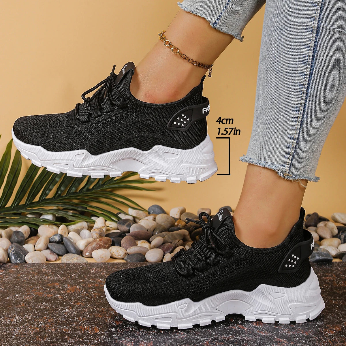 SEPATU OLAHRAGA WANITA PREMIUM BAHAN JARING BERNAFAS MODEL BARU 2025 - BERKAH REJEKIMU GROUP