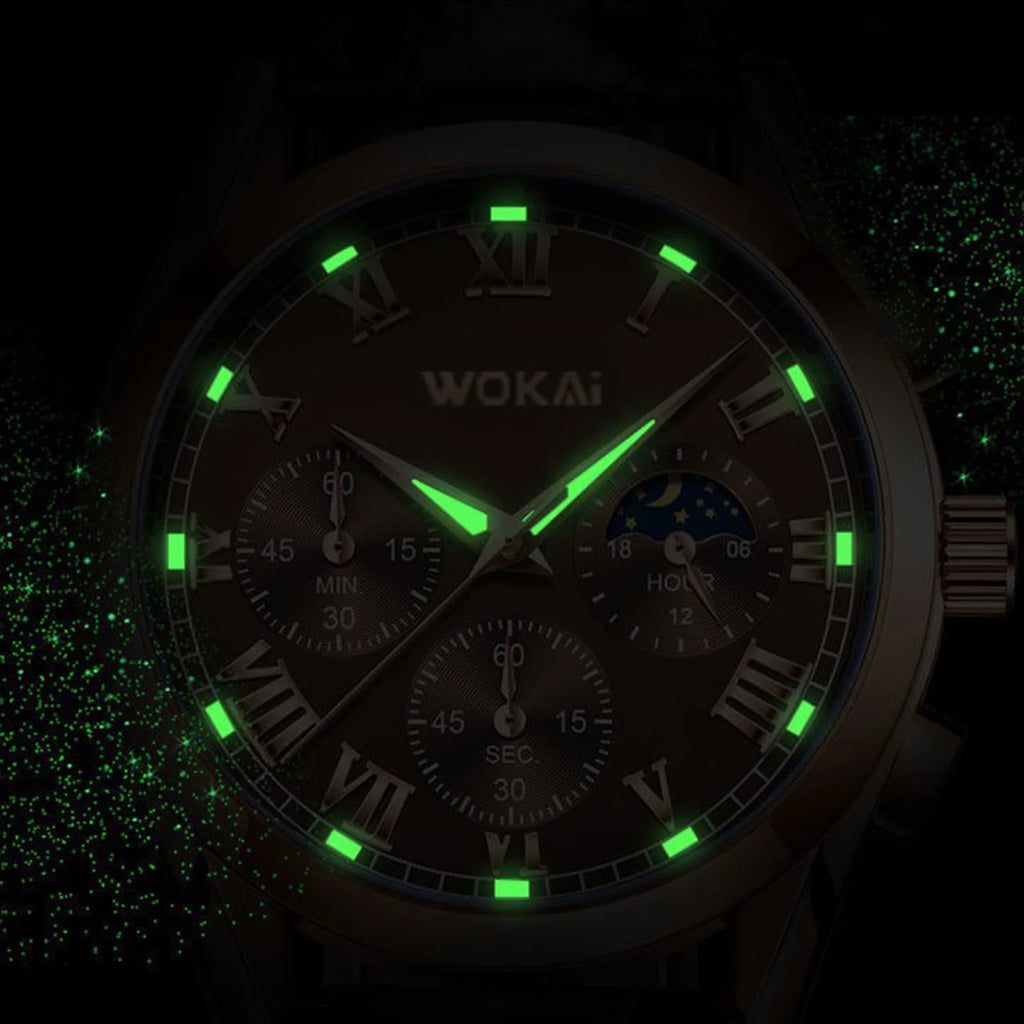 Jam Tangan Kulit Tipis Polos - Gaya Simpel Mewah