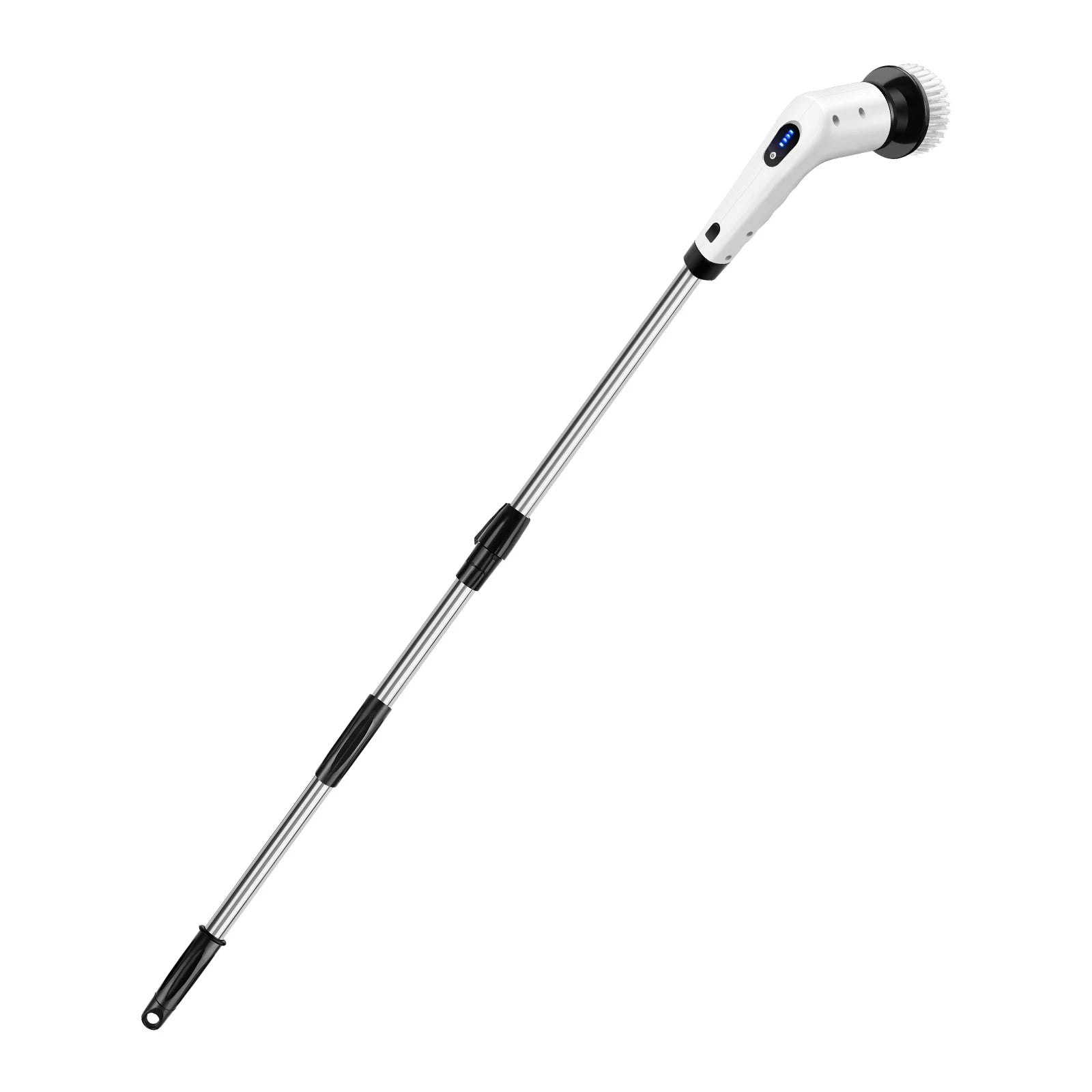 SIKAT PEMBERSIH ELEKTRIK TANPA KABEL 10 DALAM 1 SERBAGUNA | Multifunctional Cordless Electric Spin Scrubber with Long Handle & Replaceable Brushes