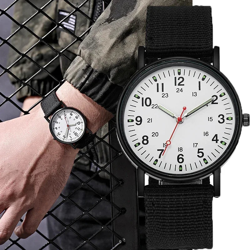 Jam Tangan Kulit Klasik Angka - Model Formal Elegan