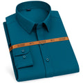Men Business Slim Fit Dress Shirt Long Sleeve No Iron Soft Formal Shirt 40-43
