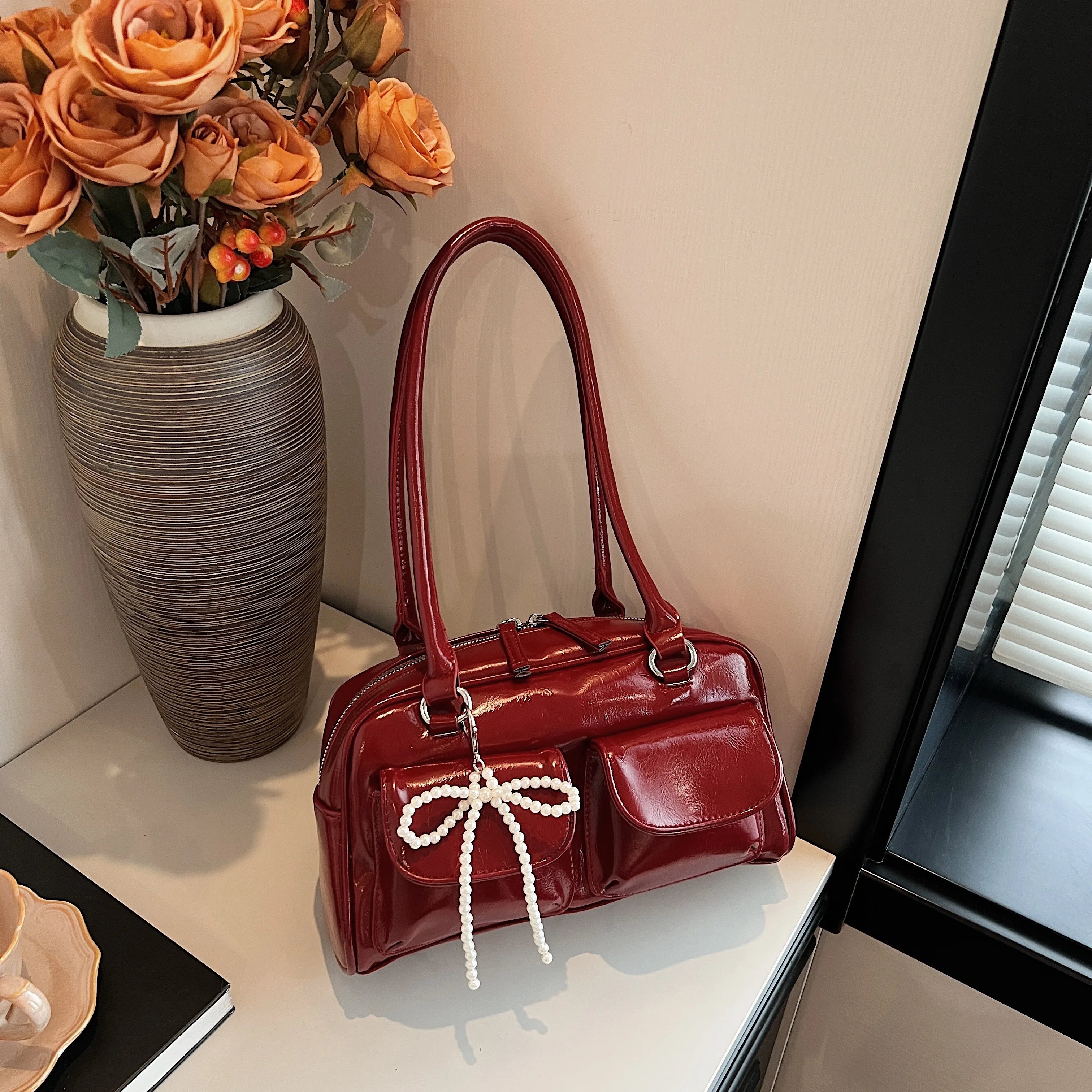 TAS TANGAN WANITA PITA KOREA MODEL KEKINIAN SIMPEL ELEGAN - BERKAH REJEKIMU GROUP