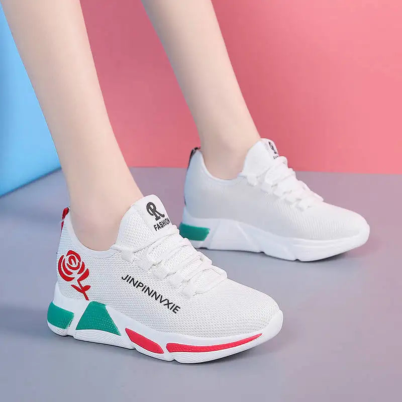 SEPATU OLAHRAGA WANITA MODEL SANTAI RINGAN DAN TIDAK LICIN NYAMAN & BERKUALITAS | Women's Casual Sports Shoes Lightweight Non-Slip Outdoor Walking Tennis Sneakers