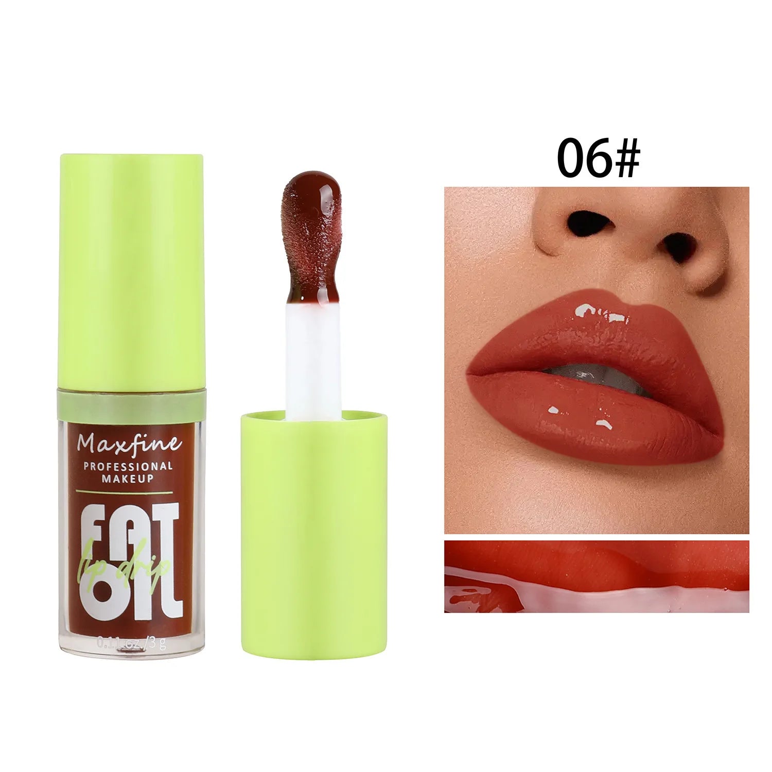 LIP GLOSS CAIR TAHAN AIR LEMBAP TIDAK LUNTUR BERKILAU | Waterproof Moisturizing Lip Gloss Long Lasting Non-stick Cup Shiny Cosmetics