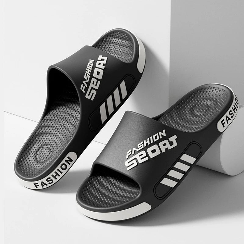 Sandal Wanita & Pasangan Sol Empuk - Model Sporty Anti Selip Semua Ukuran