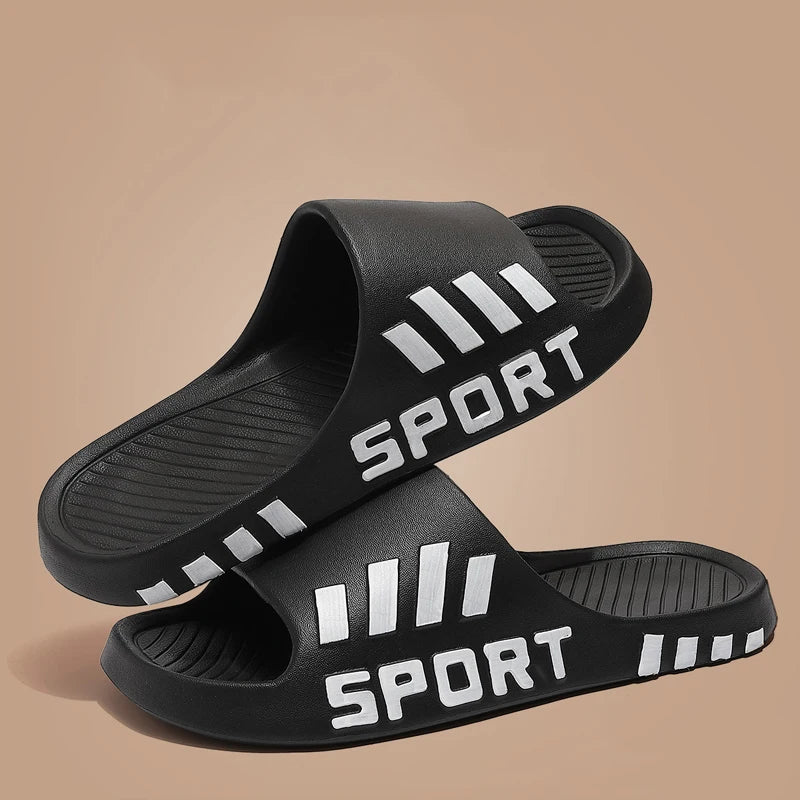 Sandal Pria Sol Tebal Empuk - Model Sporty Nyaman Dipakai Semua Ukuran