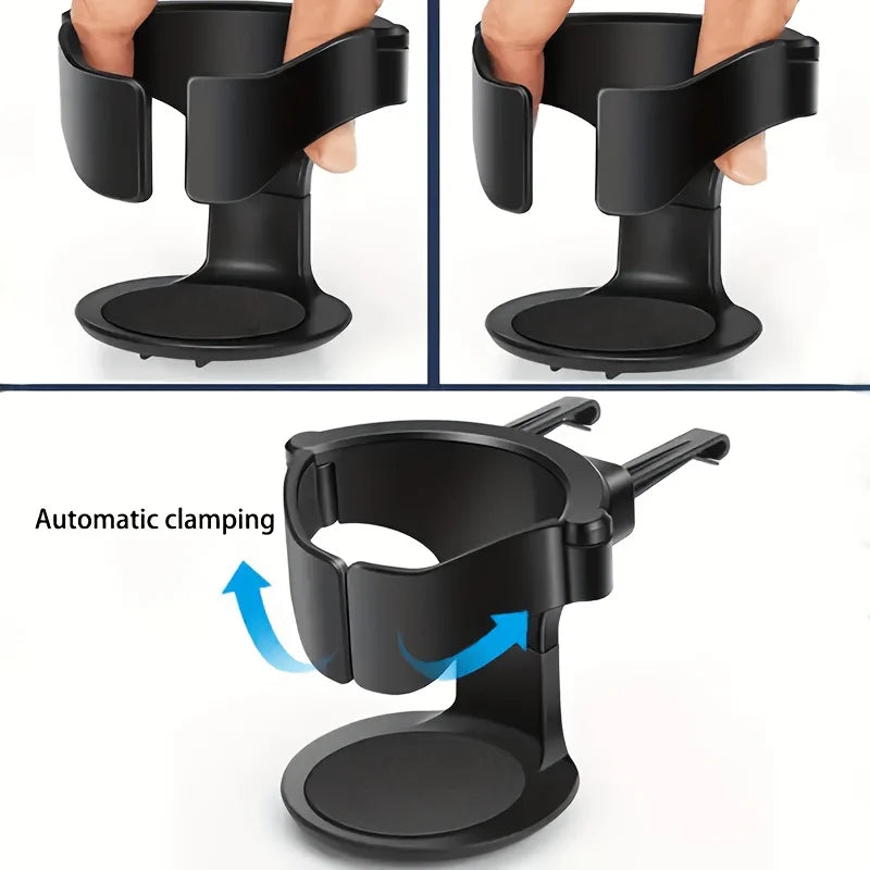 TEMPAT PEGANGAN GELAS BOTOL SERBAGUNA DI MOBIL | Car Air Vent Drink Cup Bottle Holder Stand Praktis & Kokoh