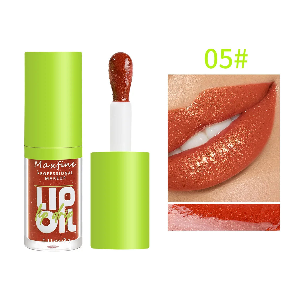 LIP GLOSS CAIR TAHAN AIR LEMBAP TIDAK LUNTUR BERKILAU | Waterproof Moisturizing Lip Gloss Long Lasting Non-stick Cup Shiny Cosmetics