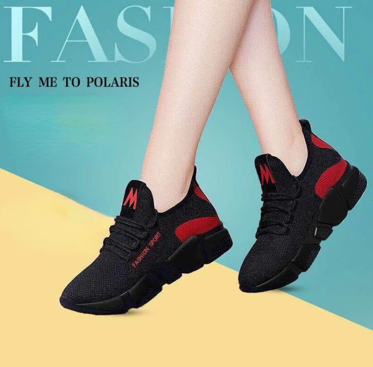 SEPATU OLAHRAGA WANITA MODEL SANTAI RINGAN DAN TIDAK LICIN NYAMAN & BERKUALITAS | Women's Casual Sports Shoes Lightweight Non-Slip Outdoor Walking Tennis Sneakers