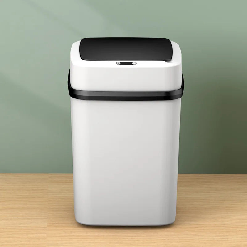 TEMPAT SAMPAH PINTAR SENSOR GERAK OTOMATIS TUTUP TERBUKA SENDIRI | Automatic Induction Smart Garbage Bin Touchless Motion Sensor Waste Bin