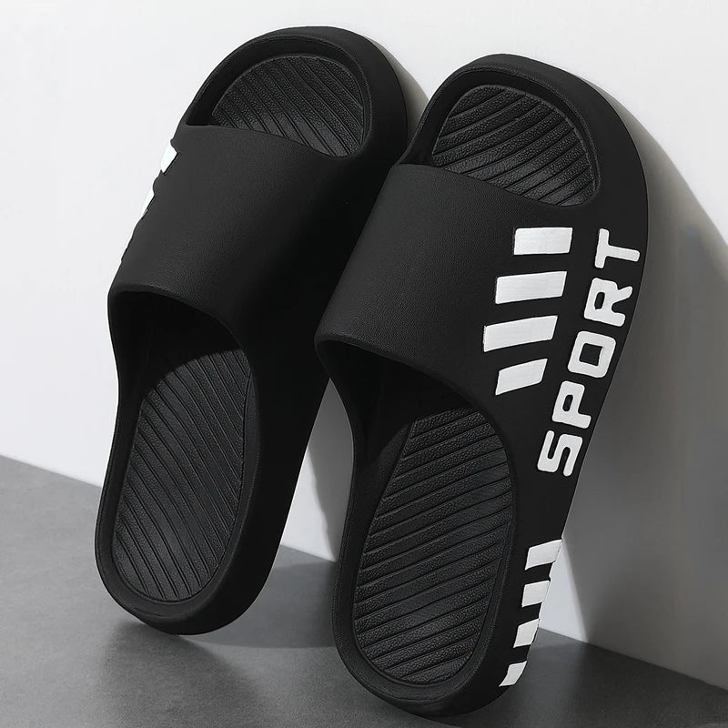 Sandal Pria Sol Tebal Empuk - Model Sporty Nyaman Dipakai Semua Ukuran