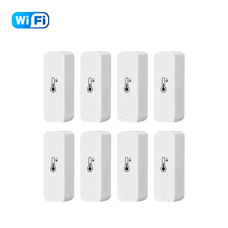 ALAT PENGUKUR SUHU & KELEMBAPAN PINTAR TUYA WIFI PANTAL LEWAT HP | Smart Temperature Humidity Sensor WiFi Remote Monitor Home Automation Hygrometer