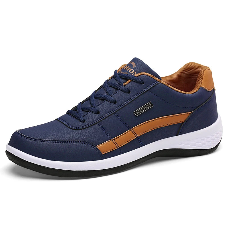 SEPATU KASUAL PRIA PREMIUM BAHAN PU KULIT BERNAFAS TREND KEKINIAN - BERKAH REJEKIMU GROUP