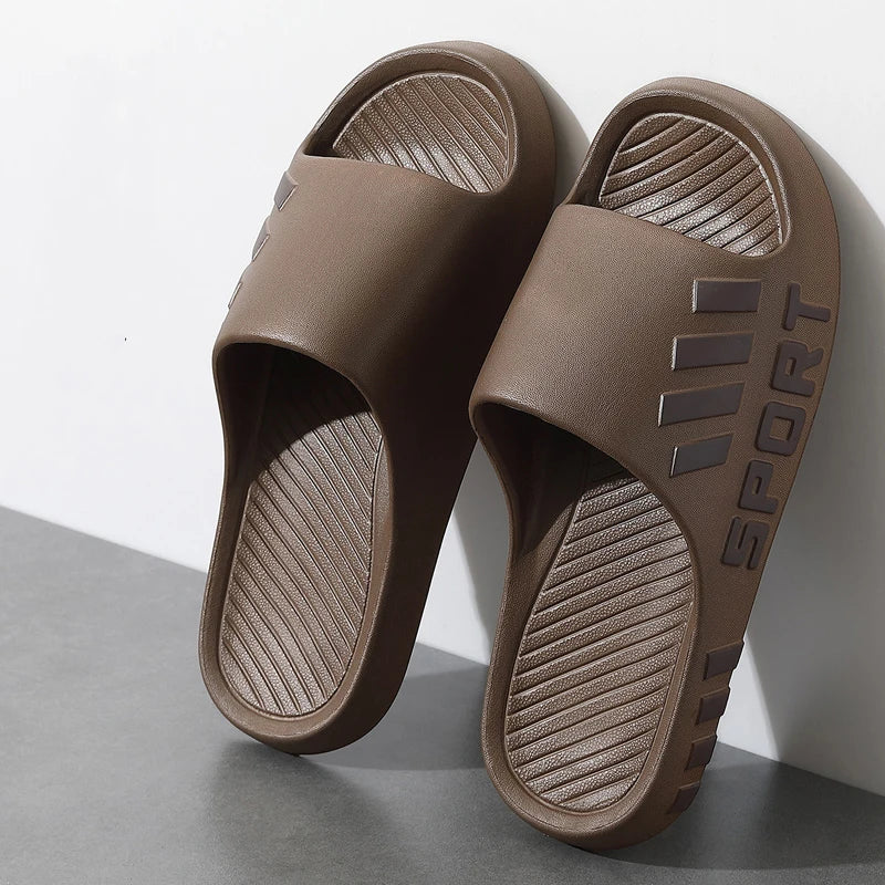Sandal Pria Sol Tebal Empuk - Model Sporty Nyaman Dipakai Semua Ukuran