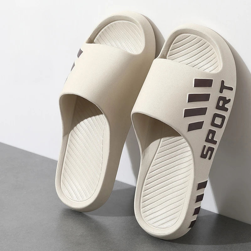 Sandal Pria Sol Tebal Empuk - Model Sporty Nyaman Dipakai Semua Ukuran