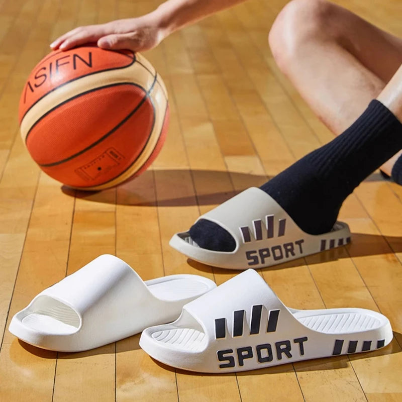 Sandal Pria Sol Tebal Empuk - Model Sporty Nyaman Dipakai Semua Ukuran
