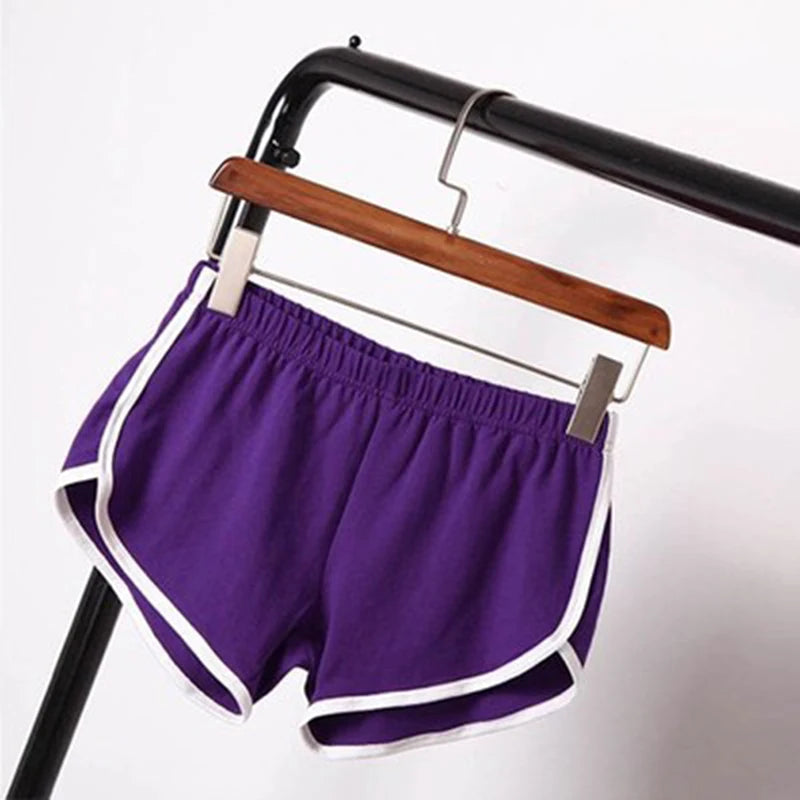 WOMEN'S SPORTS SHORTS SOFT COMFORTABLE SUMMER | Women's Sports Shorts Summer Candy Color Soft Comfortable Casual Pants