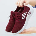Sepatu Sneakers Wanita Bahan Jaring - Ringan Lentik Nyaman Semua Ukuran