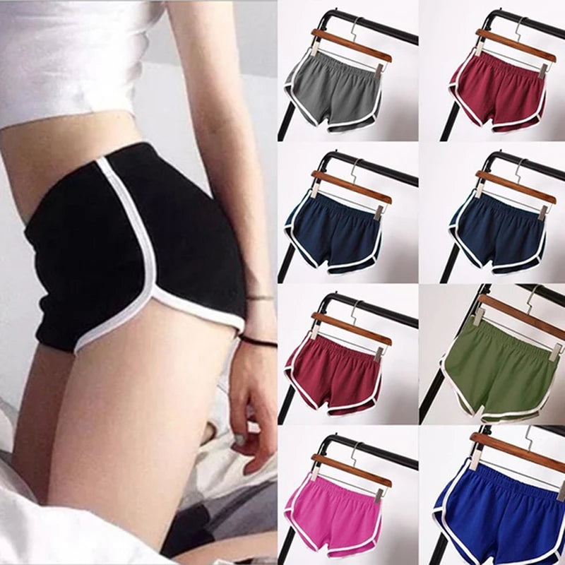 WOMEN'S SPORTS SHORTS SOFT COMFORTABLE SUMMER | Women's Sports Shorts Summer Candy Color Soft Comfortable Casual Pants