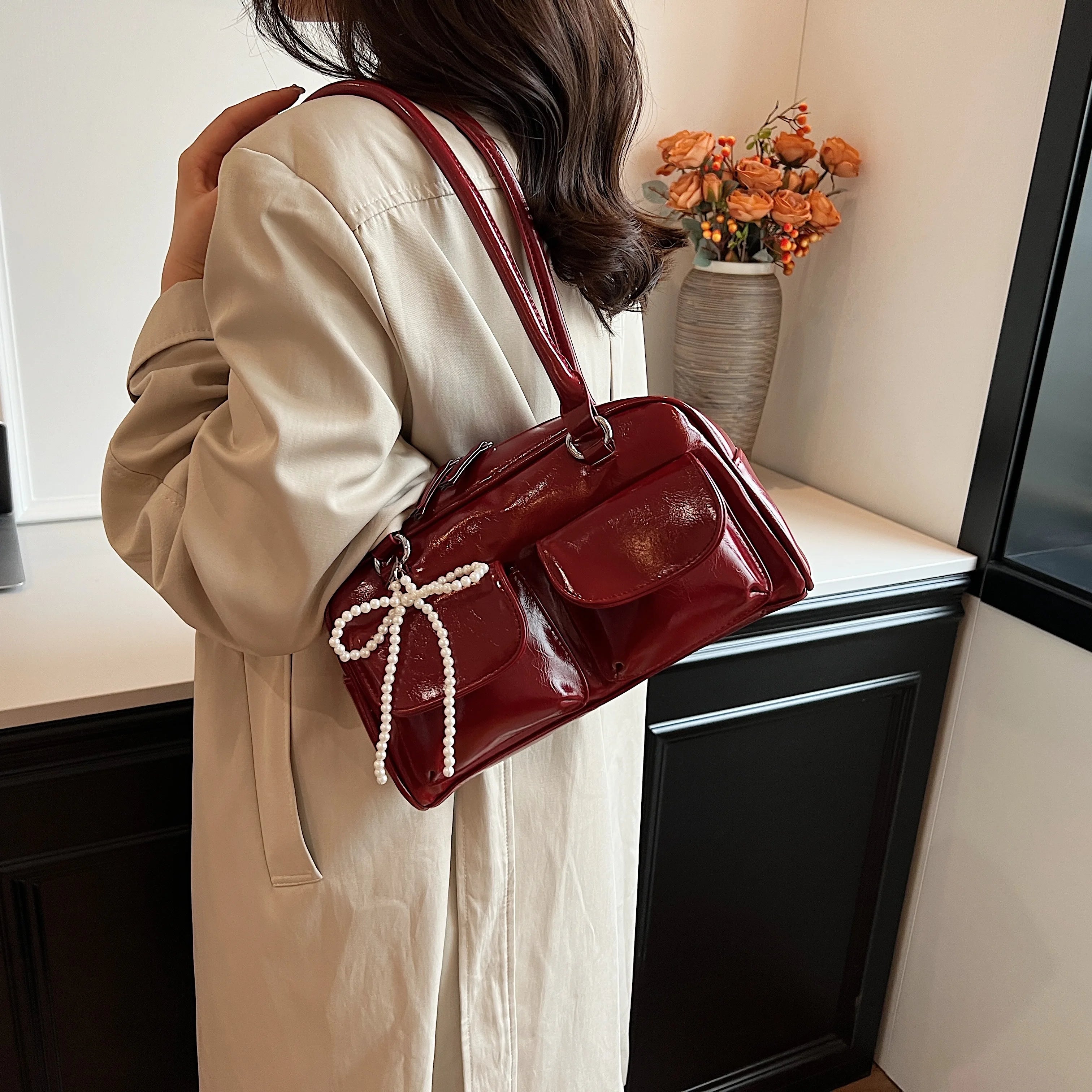TAS TANGAN WANITA PITA KOREA MODEL KEKINIAN SIMPEL ELEGAN - BERKAH REJEKIMU GROUP