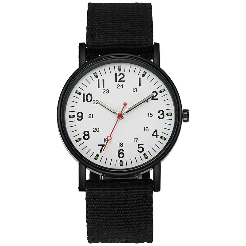 Jam Tangan Kulit Klasik Angka - Model Formal Elegan