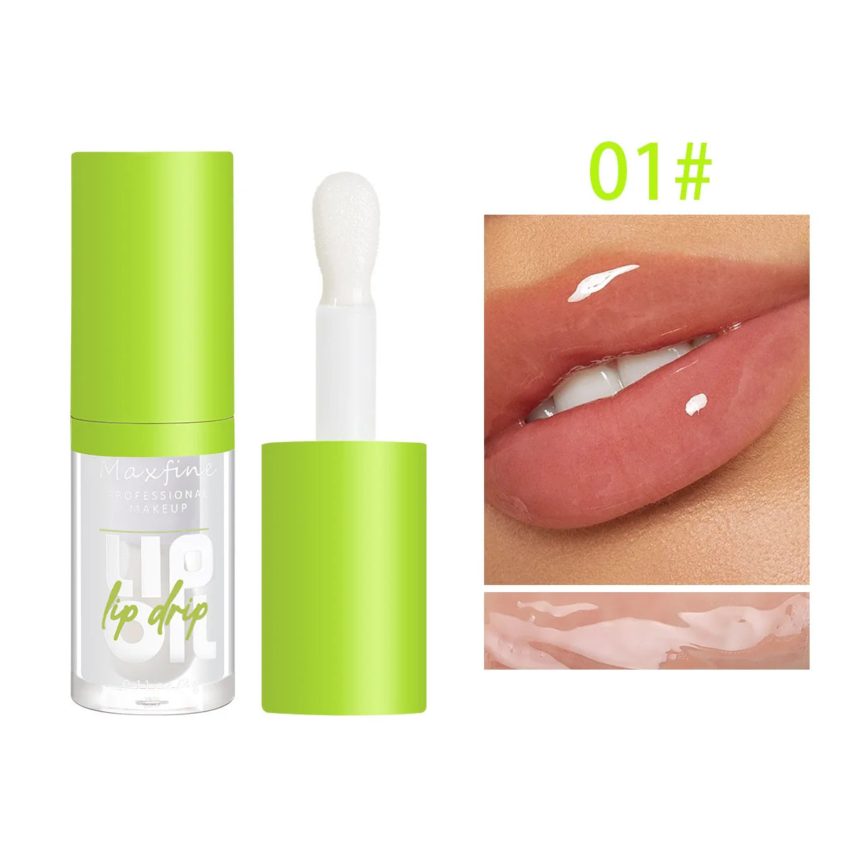 LIP GLOSS CAIR TAHAN AIR LEMBAP TIDAK LUNTUR BERKILAU | Waterproof Moisturizing Lip Gloss Long Lasting Non-stick Cup Shiny Cosmetics