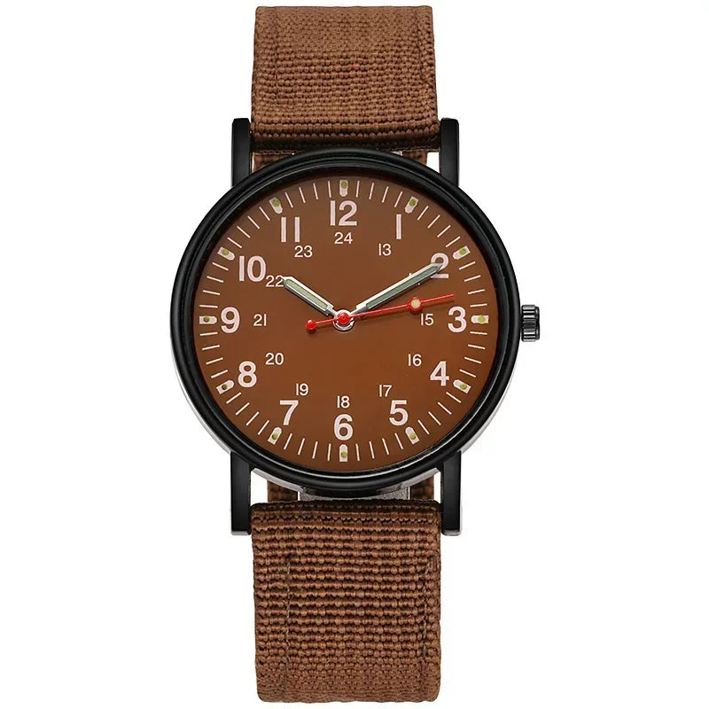 Jam Tangan Kulit Klasik Angka - Model Formal Elegan