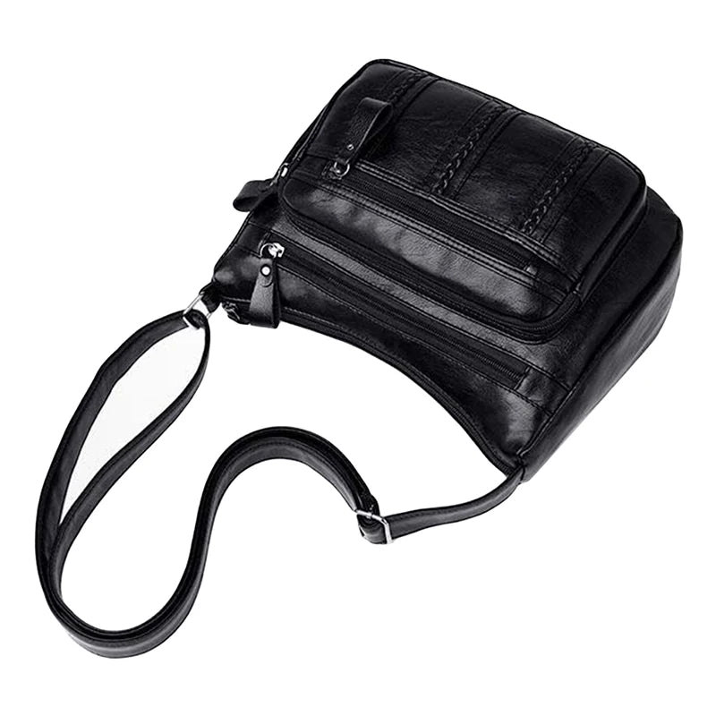 TAS SELEMPANG WANITA BAHAN PU KULIT LEMBUT MULTILAPIS - BERKAH REJEKIMU GROUP