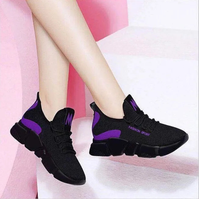 SEPATU OLAHRAGA WANITA MODEL SANTAI RINGAN DAN TIDAK LICIN NYAMAN & BERKUALITAS | Women's Casual Sports Shoes Lightweight Non-Slip Outdoor Walking Tennis Sneakers