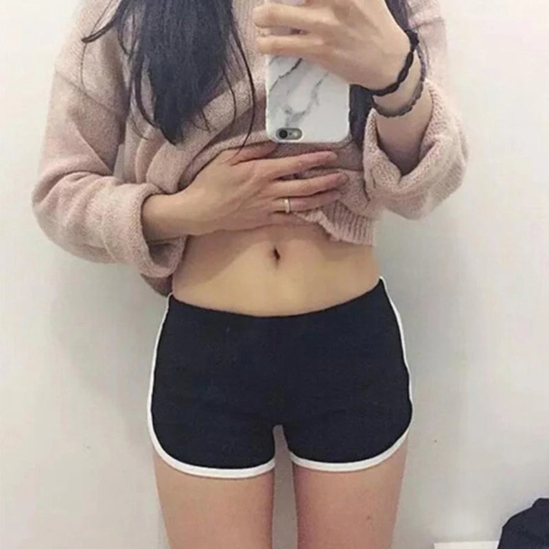WOMEN'S SPORTS SHORTS SOFT COMFORTABLE SUMMER | Women's Sports Shorts Summer Candy Color Soft Comfortable Casual Pants