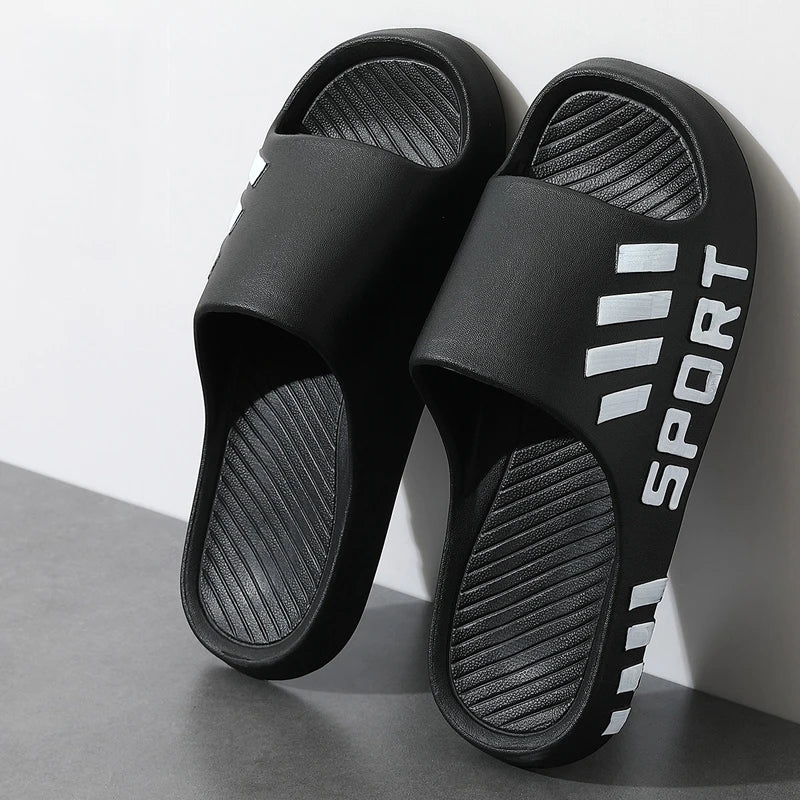 Sandal Pria Sol Tebal Empuk - Model Sporty Nyaman Dipakai Semua Ukuran
