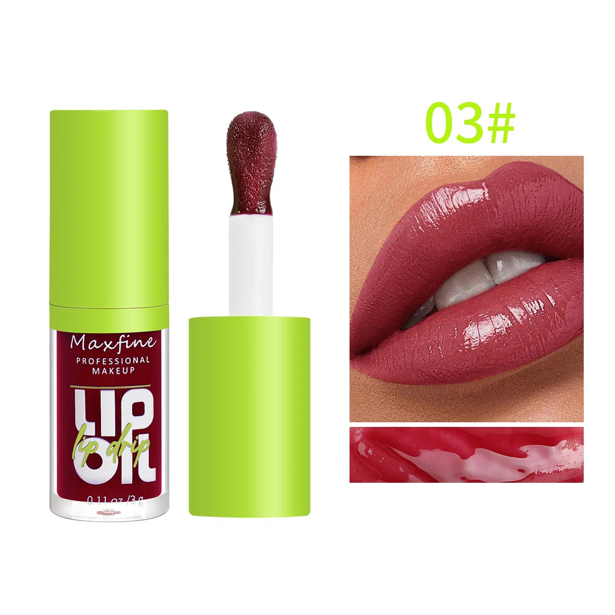 LIP GLOSS CAIR TAHAN AIR LEMBAP TIDAK LUNTUR BERKILAU | Waterproof Moisturizing Lip Gloss Long Lasting Non-stick Cup Shiny Cosmetics