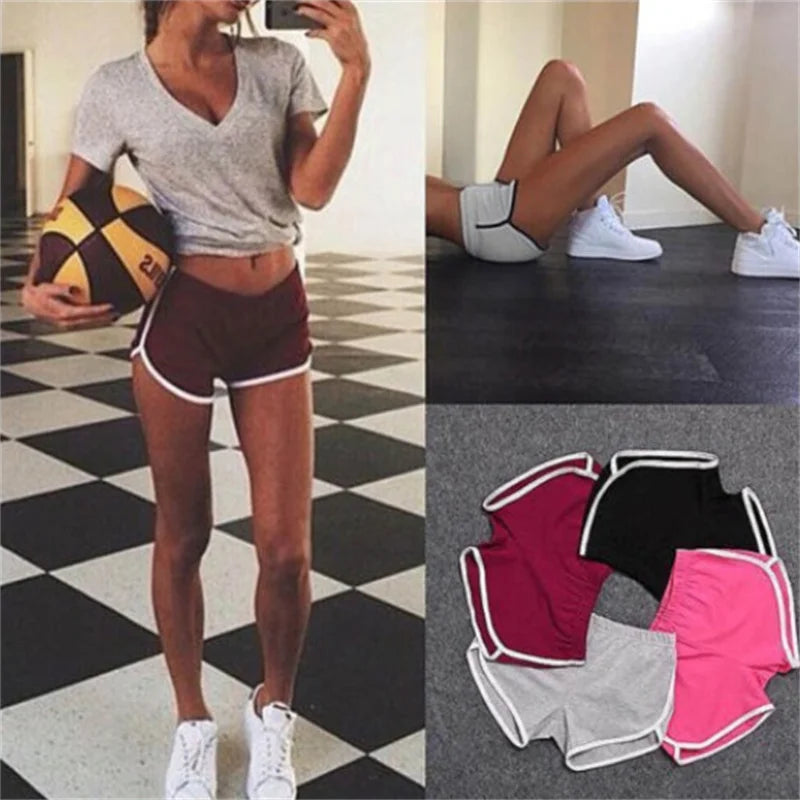 WOMEN'S SPORTS SHORTS SOFT COMFORTABLE SUMMER | Women's Sports Shorts Summer Candy Color Soft Comfortable Casual Pants