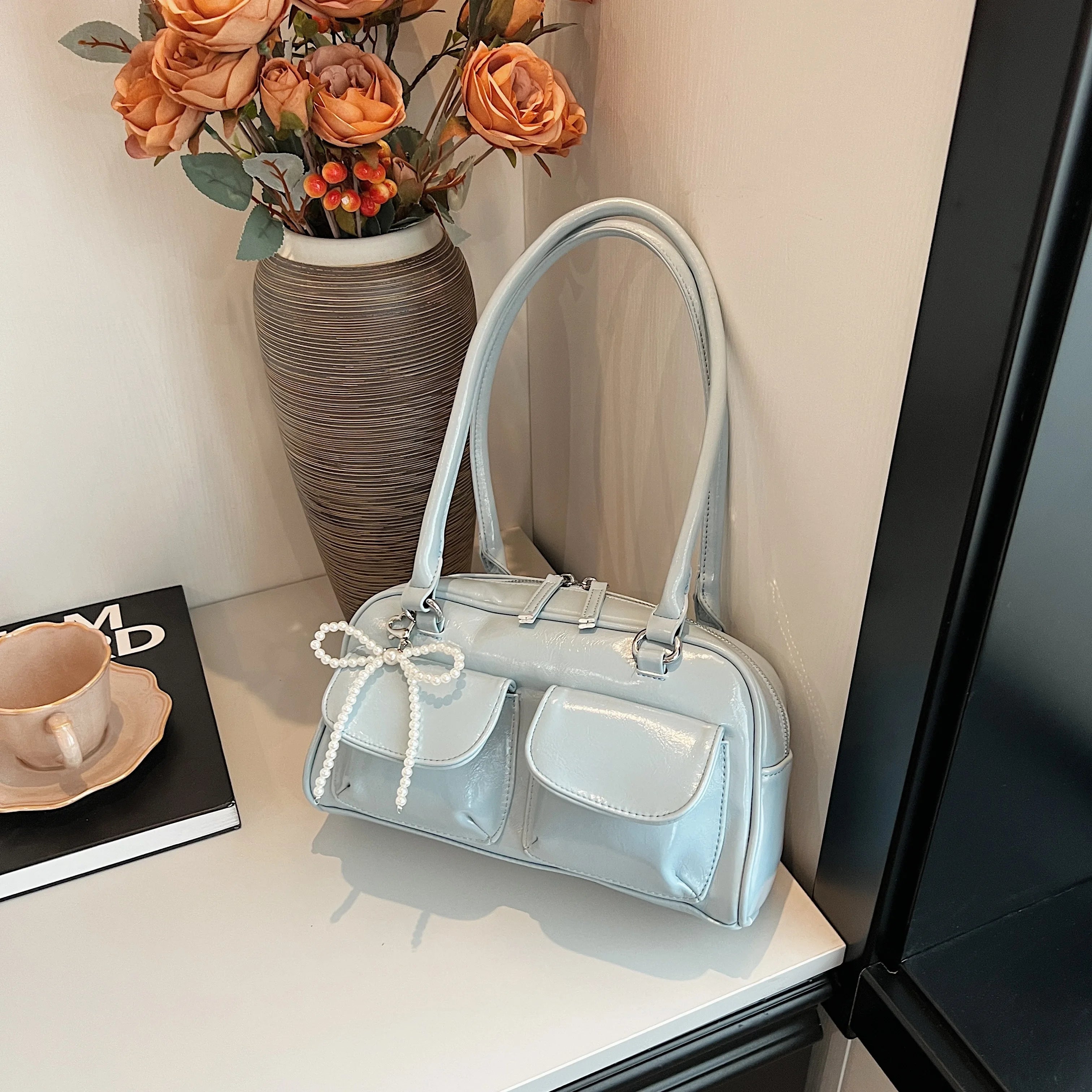 TAS TANGAN WANITA PITA KOREA MODEL KEKINIAN SIMPEL ELEGAN - BERKAH REJEKIMU GROUP