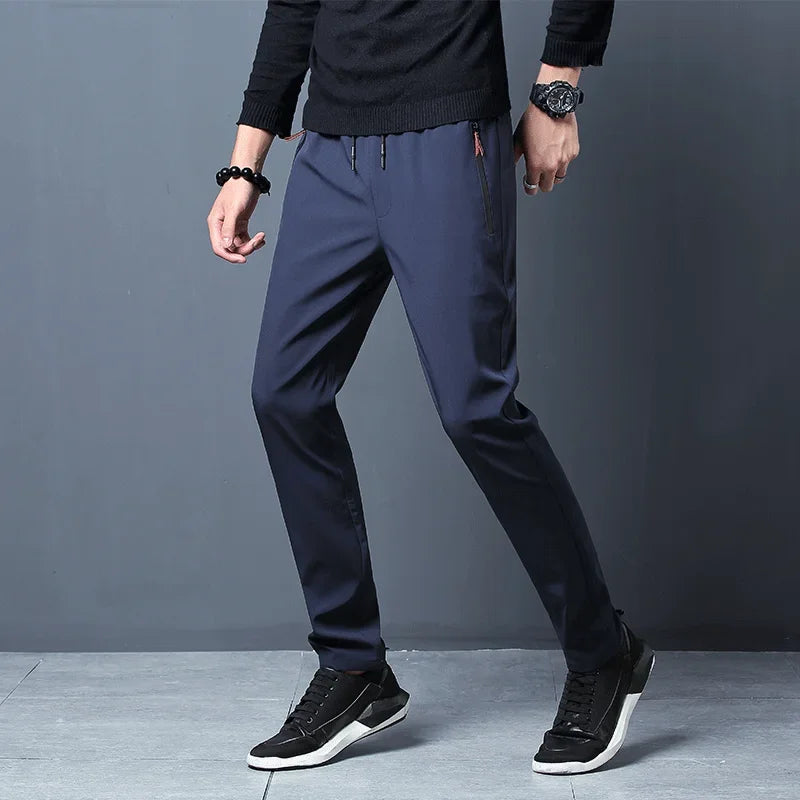 PREMIUM MEN'S STRAIGHT FIT KOREAN CASUAL TROUSERS - BERKAH REJEKIMU GROUP