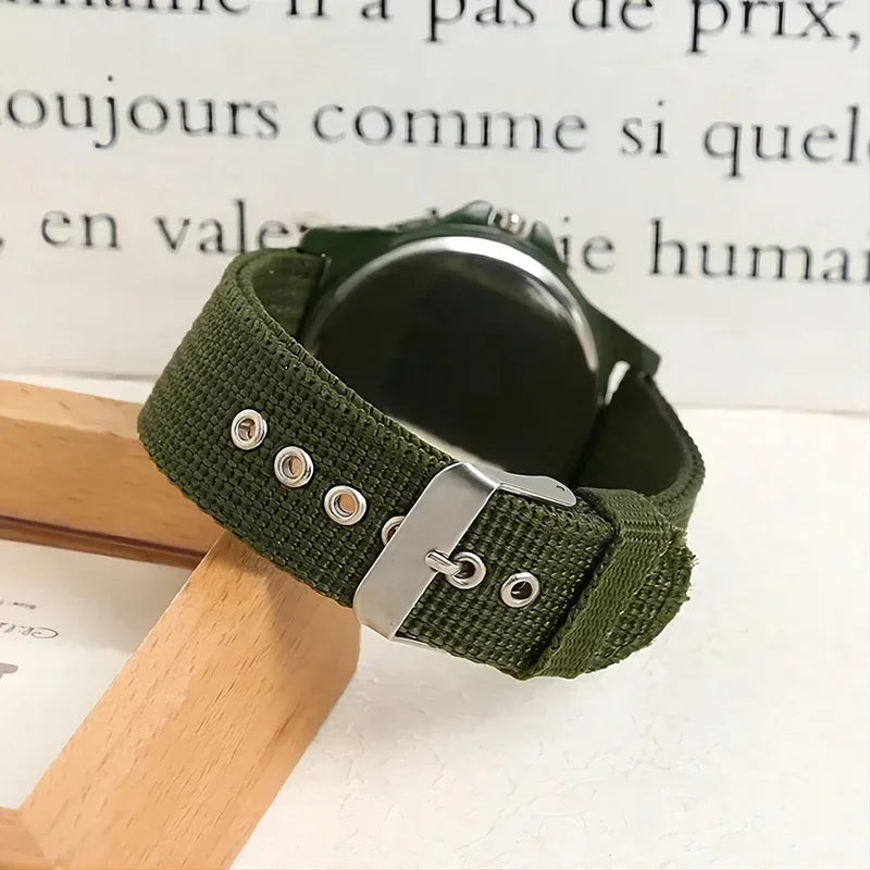 Jam Tangan Kulit Klasik Angka - Model Formal Elegan
